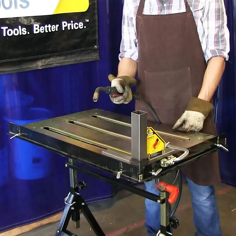 Strong Hand Nomad table de soudage portable pliable 158 kg