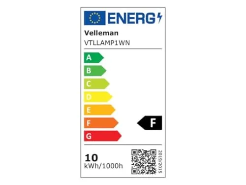 Velleman VTLLAMP lampe loupe LED à pince 10 W 2,25x 152 mm