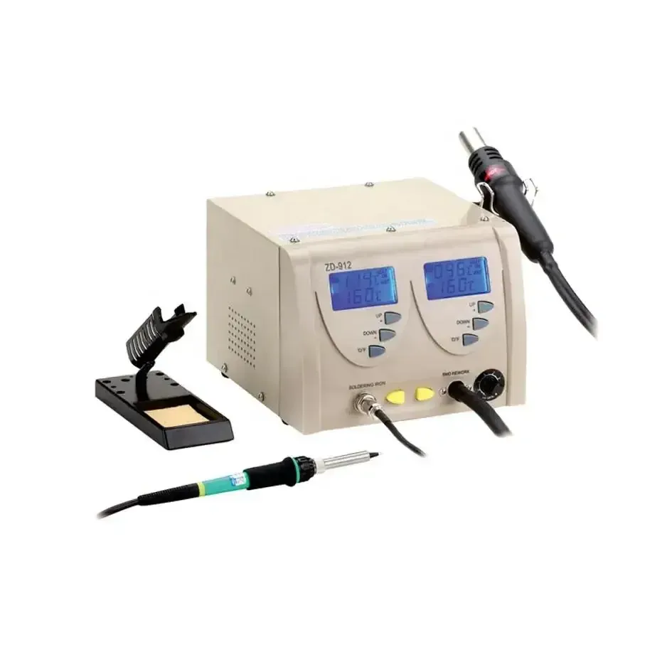 Zhongdi ZD-912 station soudage air chaud 2-en-1