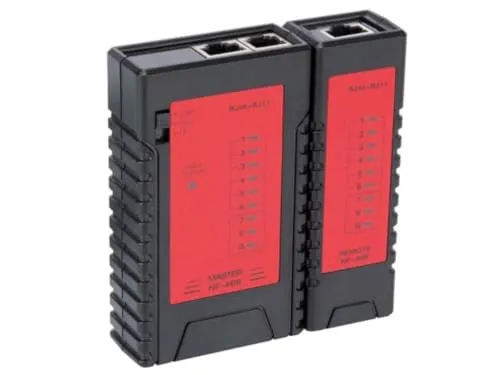 Velleman GP testeur de câbles LAN RJ45 RJ11 RJ12 à LED