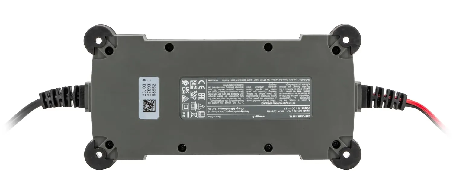 GYS GYSFLASH 3.48 PL chargeur batterie 48 V intelligent