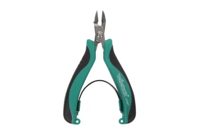 Velleman GP pince coupante latérale inox pour cuivre 1,3 mm