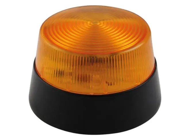 Velleman feu clignotant LED orange 12 V 77 mm 15 LED intérieur