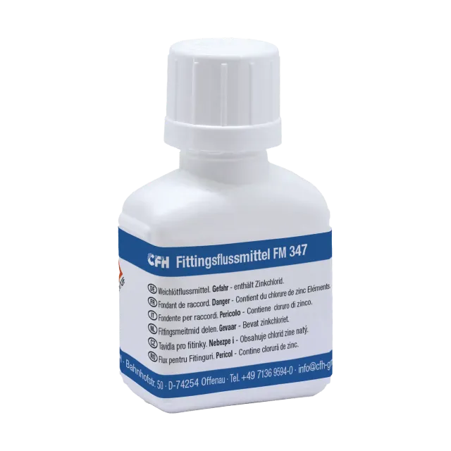 CFH FM 347 flux de brasage tendre 20 g pour cuivre