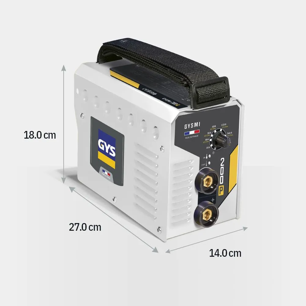 GYS GYSMI 200P poste à souder MMA 230 V avec valise