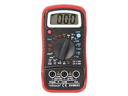 Velleman GP Series DVM853 multimètre numérique 1999 points