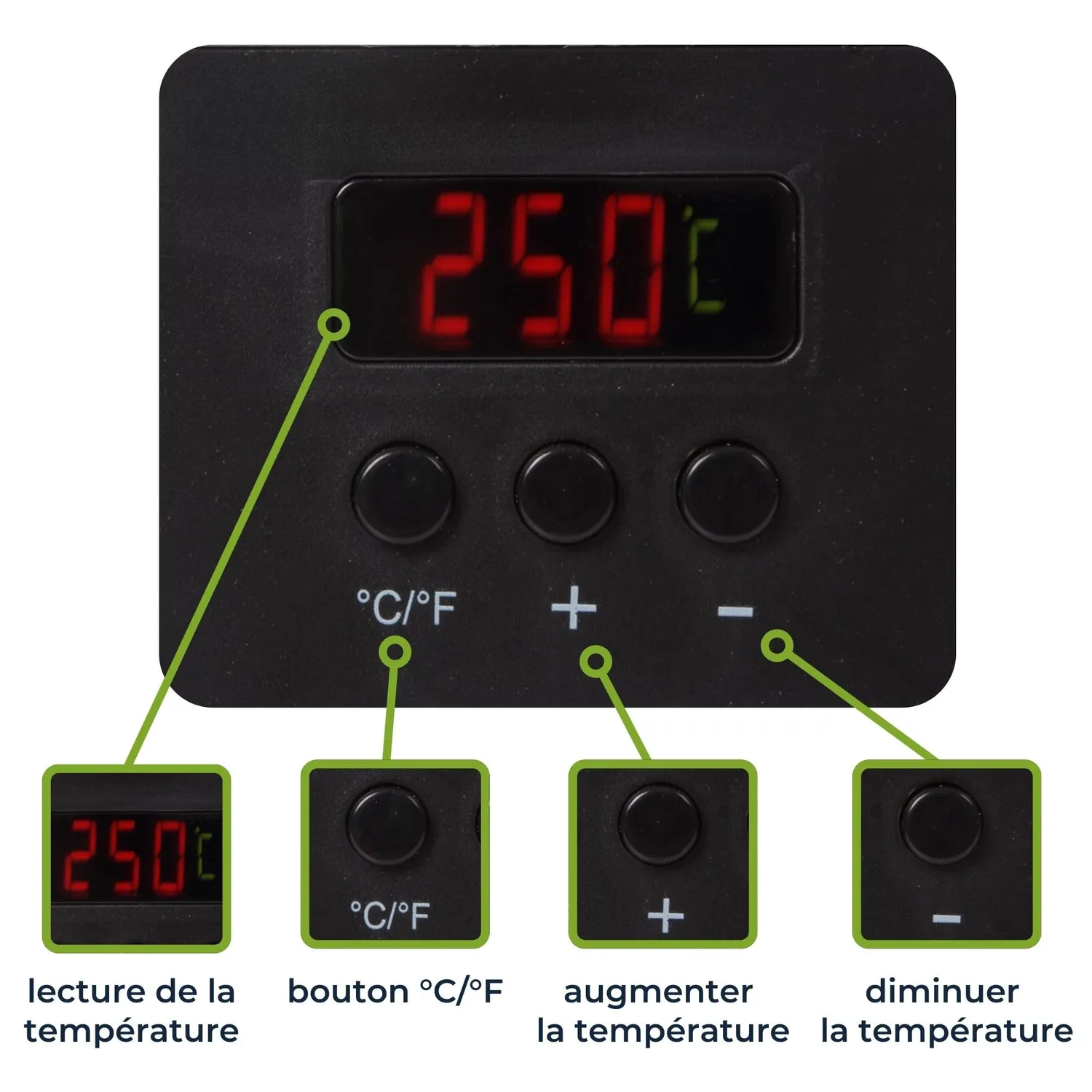 Velleman station de soudage 90 W avec écran LED réglable