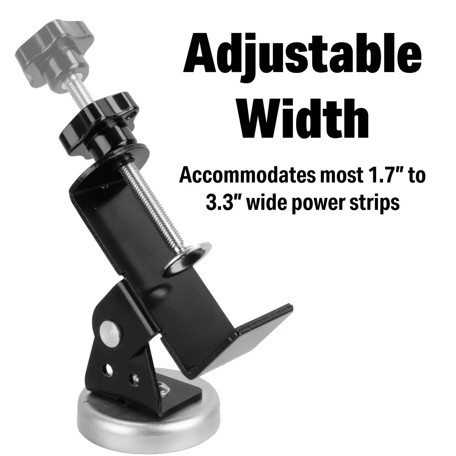 STRONG HAND EUROPE Magnetic Power Strip Holder support multiprise magnétique réglable
