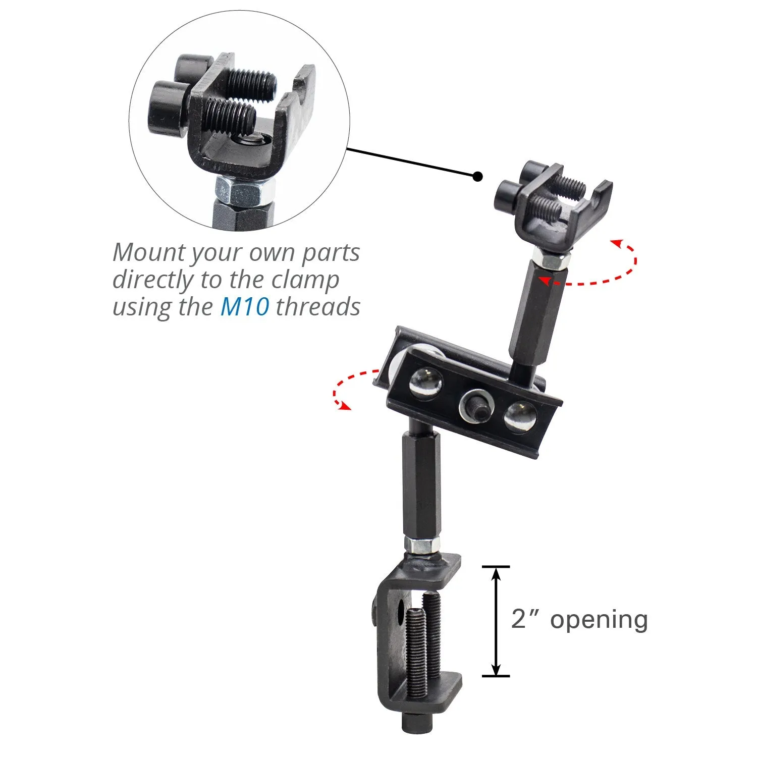 STRONG HAND EUROPE Third Hand support de pince multi-angle