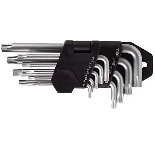 Velleman GP Series clés Torx 9 pièces non magnétiques