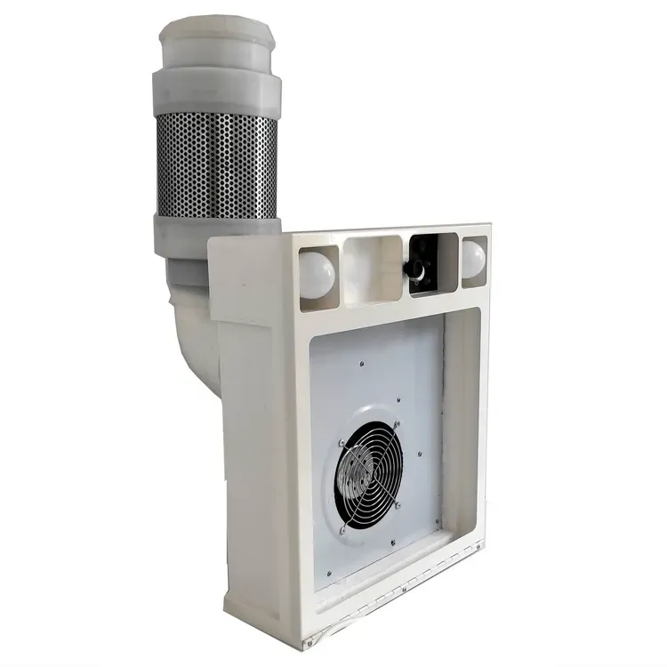 FTM Technologies silencieux pour hotte aspirante avec coude