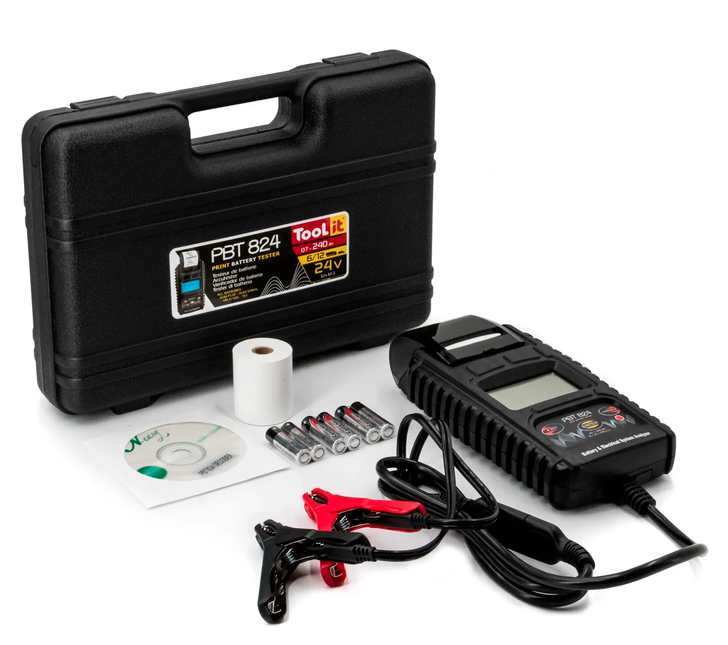 GYS PBT 824 testeur de batterie professionnel avec imprimante