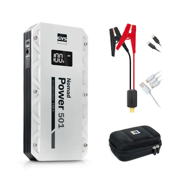 GYS Nomad Power 501 booster 12 V 5,25 Ah compact