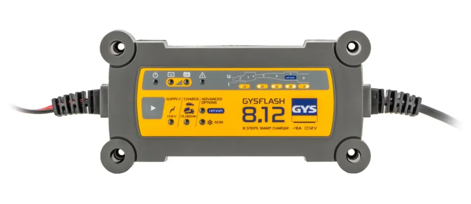 GYS GYSFLASH 8.12 chargeur 12 V 8 A IP65