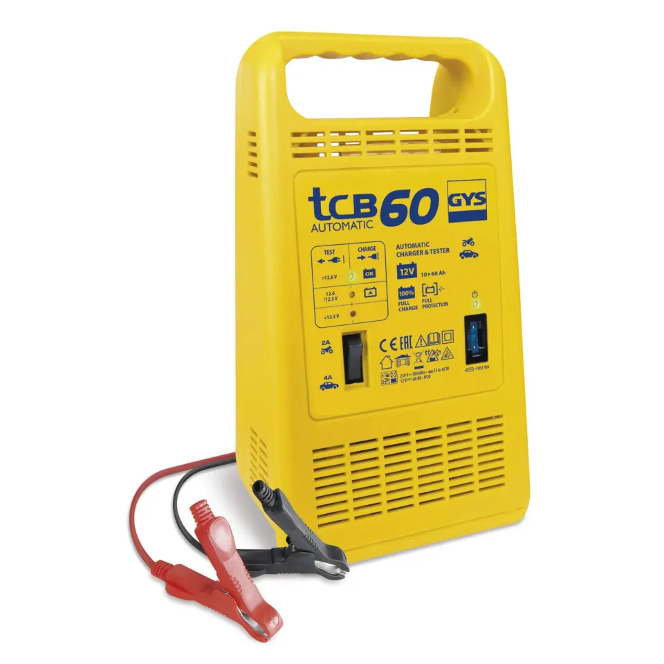GYS TCB 60 chargeur de batterie 12 V 10–60 Ah