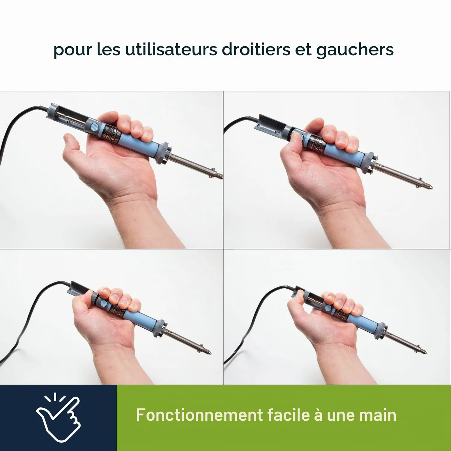 Velleman pompe à dessouder électrique 30 W chauffante