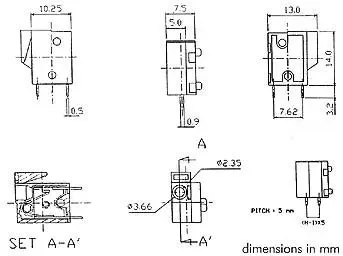 Velleman GP Series Screw02Sl connecteur sans vis 2 pôles vert 5 mm