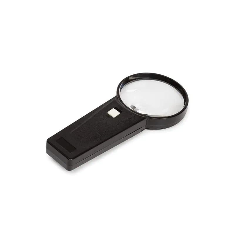 Velleman VTLLAMP loupe à main LED 2x/4x noire