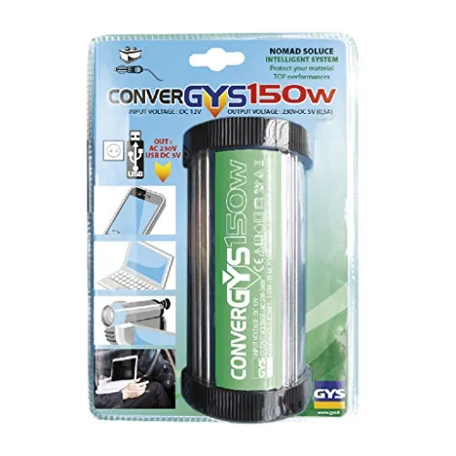 GYS Convergys 150 convertisseur voiture 150 W 230 V et USB