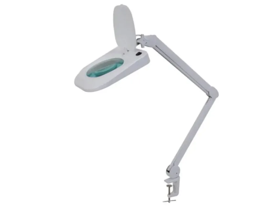 Velleman VTLLAMP lampe loupe LED à pince 10 W 2,25x 152 mm