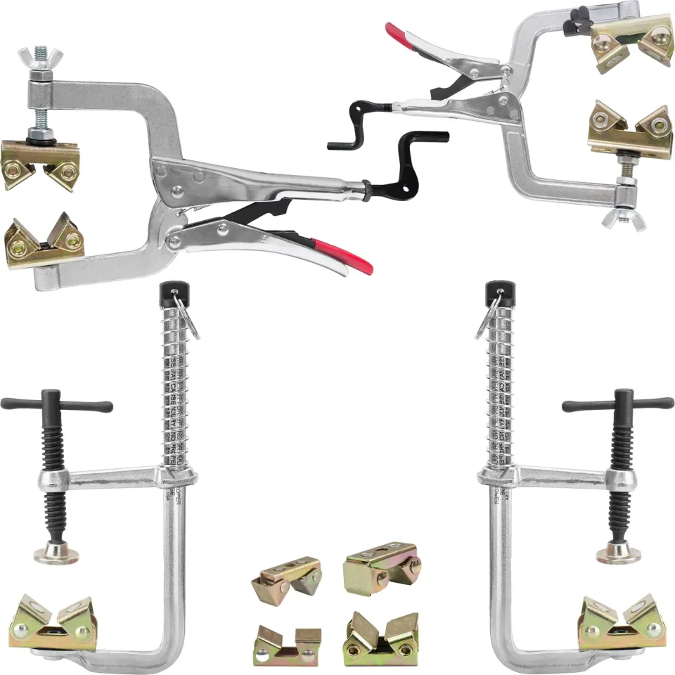 Strong Hand Europe Pipe Clamping Pro kit pinces tube 5 pièces