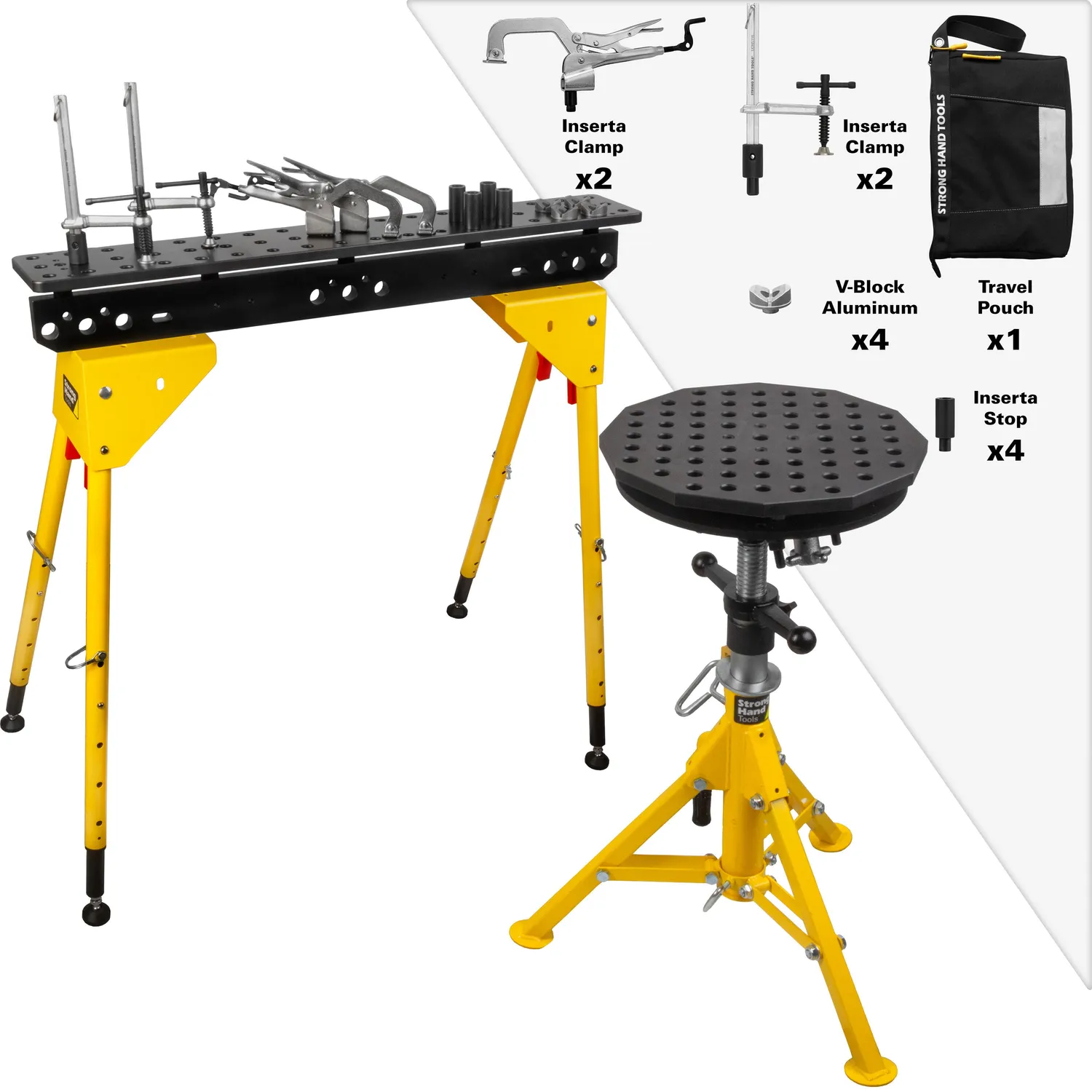 Strong Hand Scout Duo trépied + kit bridage 5/8"