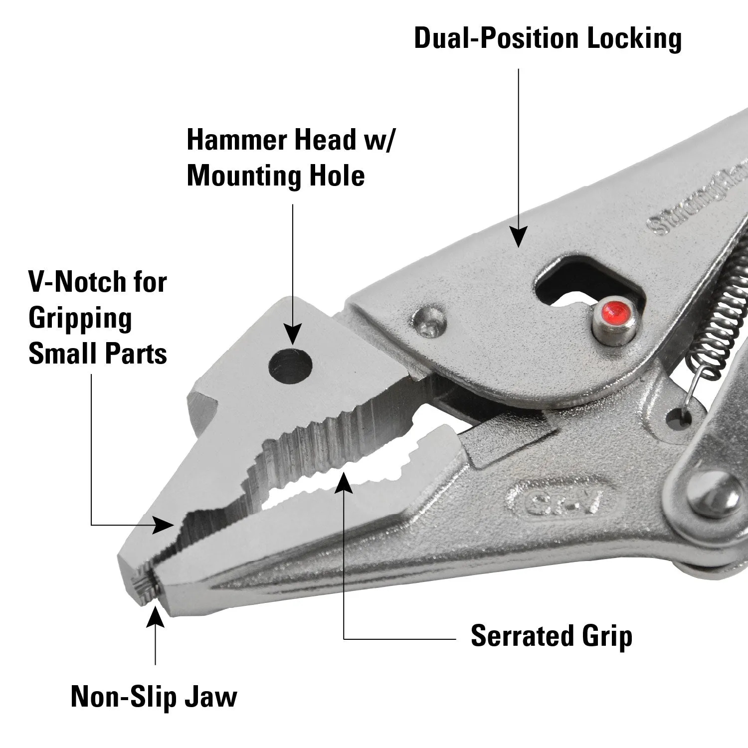 STRONG HAND EUROPE Extractor PBX720 pince-étau réglable 7,5 pouces