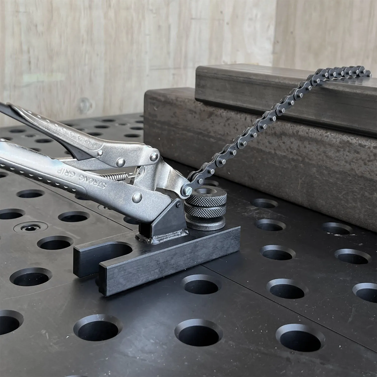 Strong Hand Table Mount kit base 28 mm pinces
