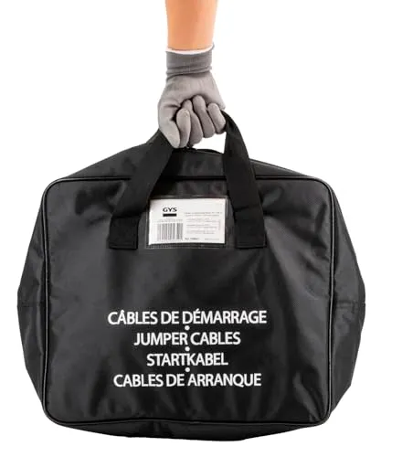 GYS câbles de démarrage 700 A 4,5 m 35 mm² à pinces isolées