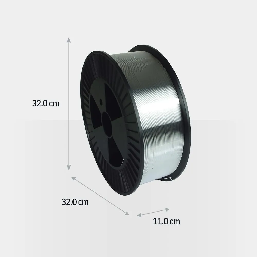 GYS Fil plein aluminium AlMg3Mn ER5554 fil MIG Ø 1,2 mm 7 kg
