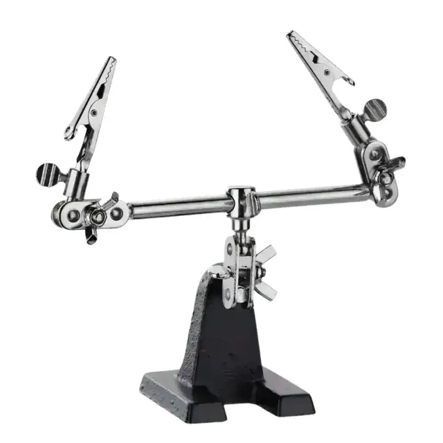 Zhongdi ZD-10F troisième main de soudage avec loupe et pinces orientables