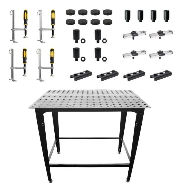Strong Hand Europe FixturePoint TBHK100 table de soudage + kit 28 pcs 16 mm
