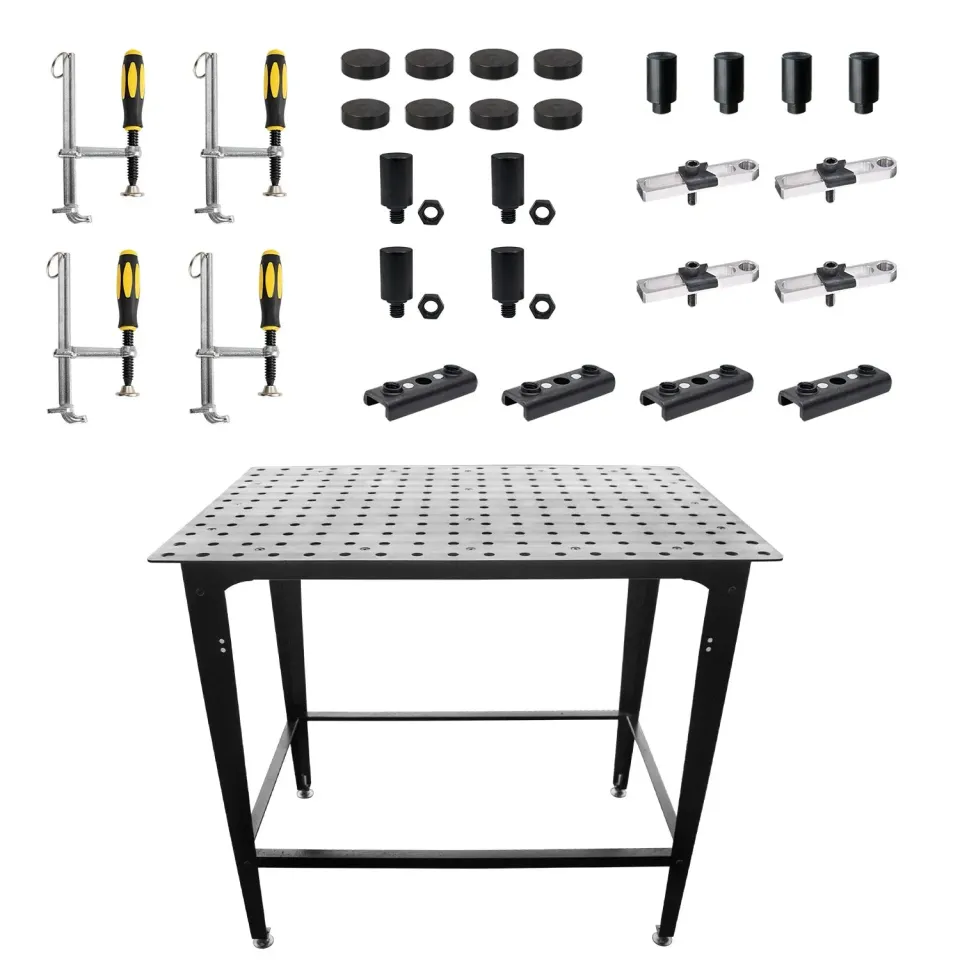 Strong Hand Europe FixturePoint TBHK100 table de soudage + kit 28 pcs 16 mm