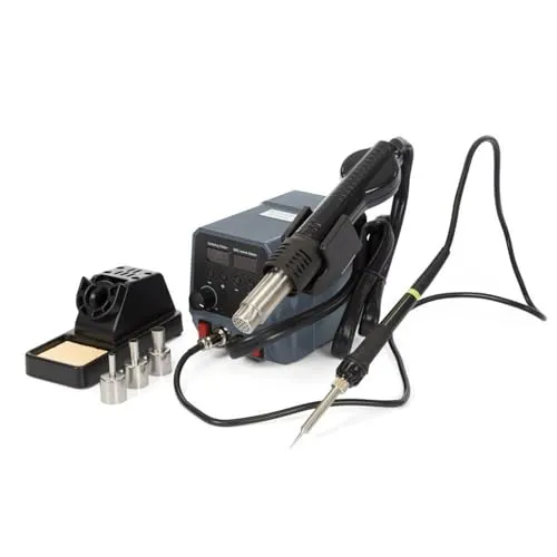Velleman station soudage 2-en-1 fer 60 W air chaud 300 W SMD