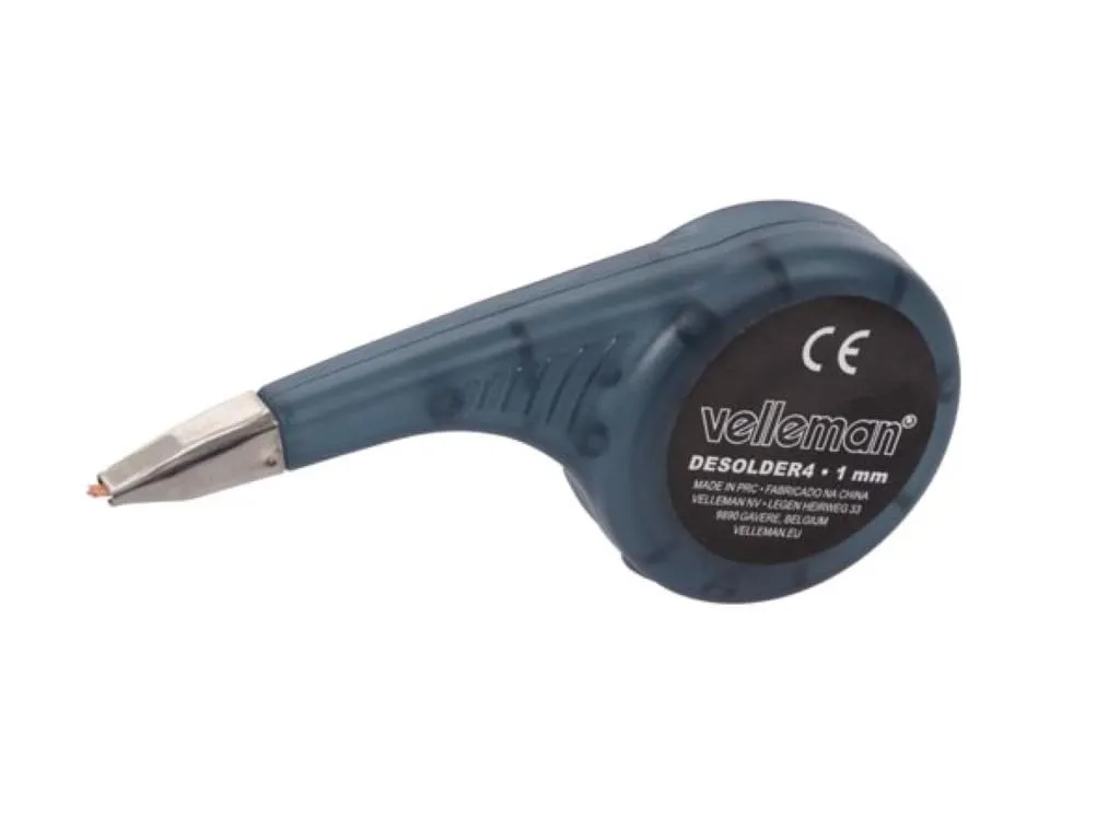 Velleman GP Series tresse à dessouder 4 pièces 150 cm avec distributeur