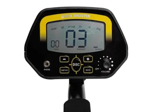 Velleman détecteur de métaux 25 cm LCD 22 cm