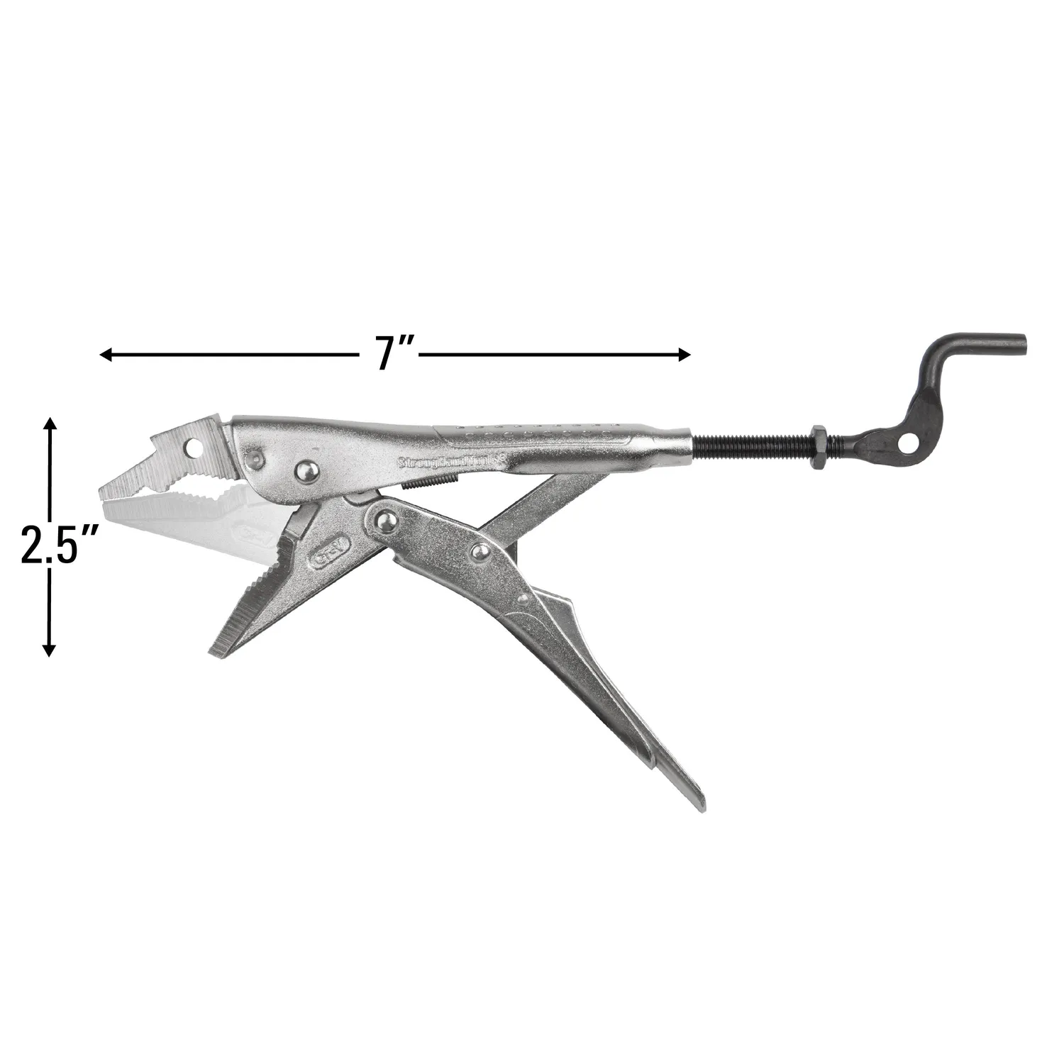 STRONG HAND EUROPE Extractor PBX710 pince-étau 7 pouces à mâchoire crantée