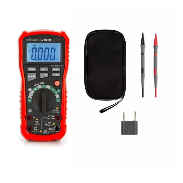 Velleman GP Series multimètre numérique sans contact, maintien des données