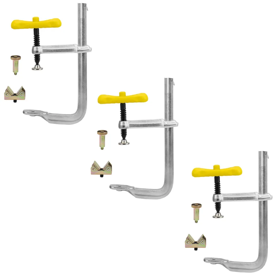 Strong Hand Europe UG85-C3 serre-joints en F 8,5 po kit de 3 réversible