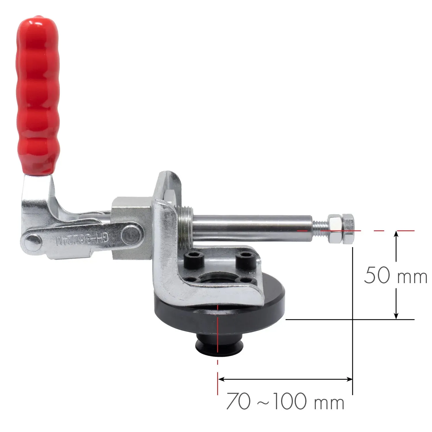 STRONG HAND EUROPE pince basculante horizontale avec adaptateur 28 mm