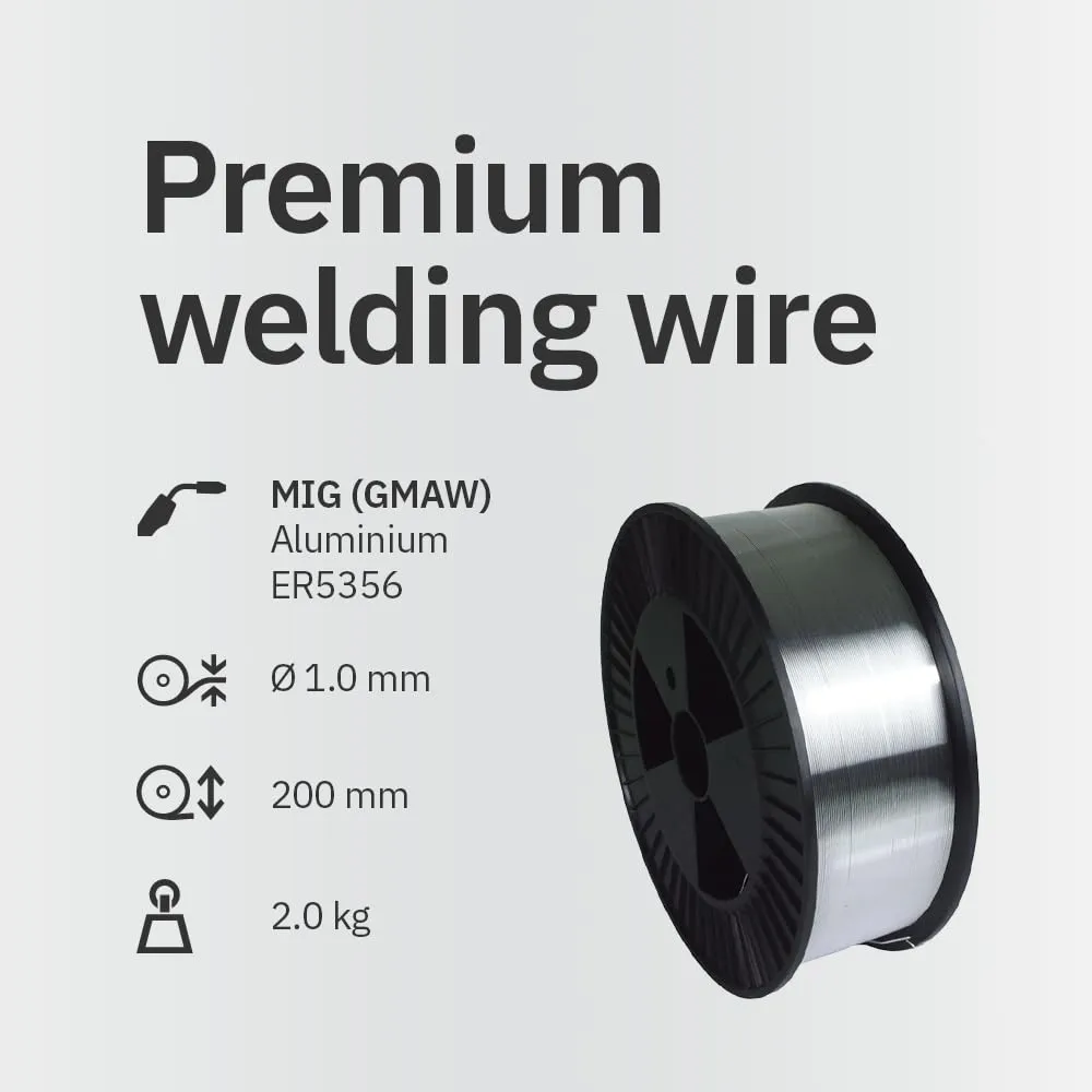 GYS Fil MIG Alu AlMg5 ER5356 1,0 mm Bobine 2 kg S200