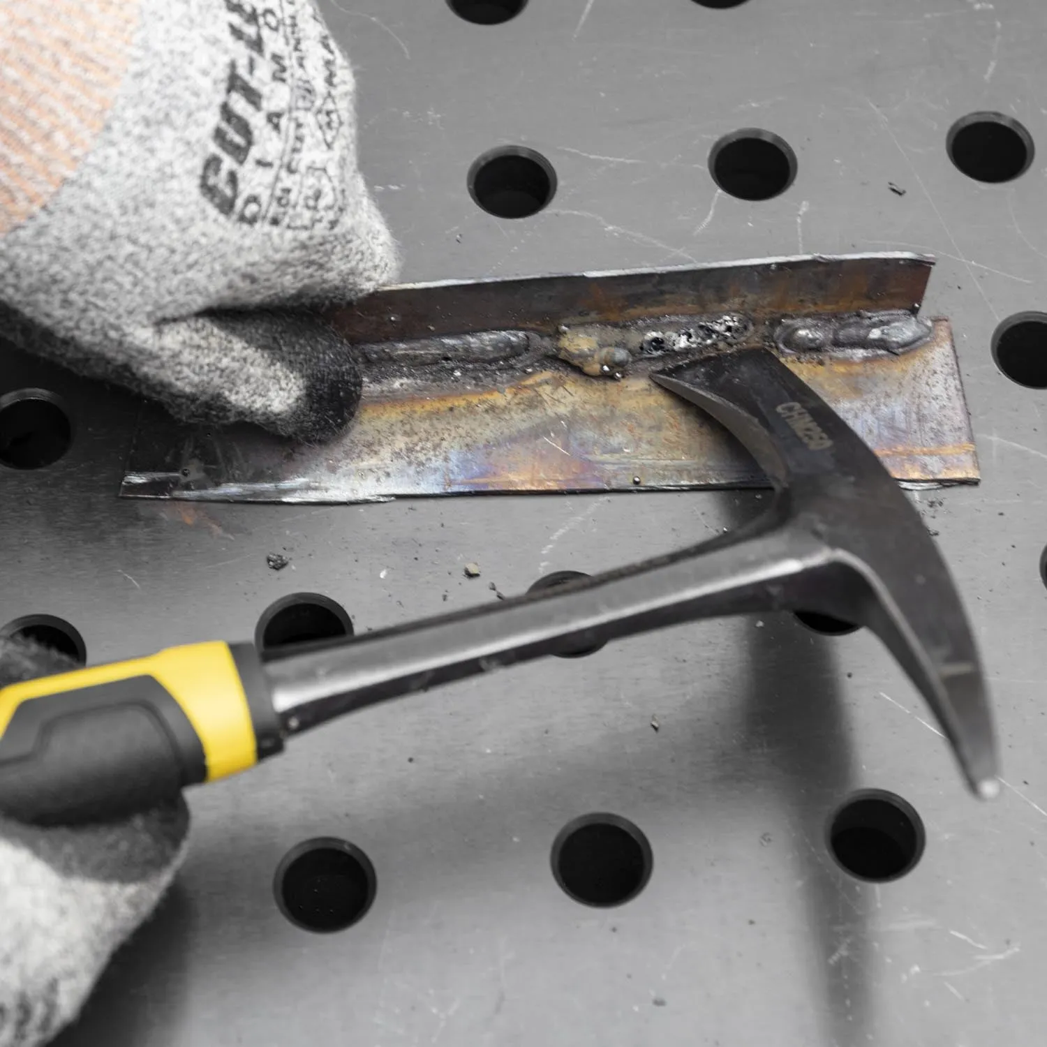 Strong Hand marteau à piquer soudure 11" acier forgé
