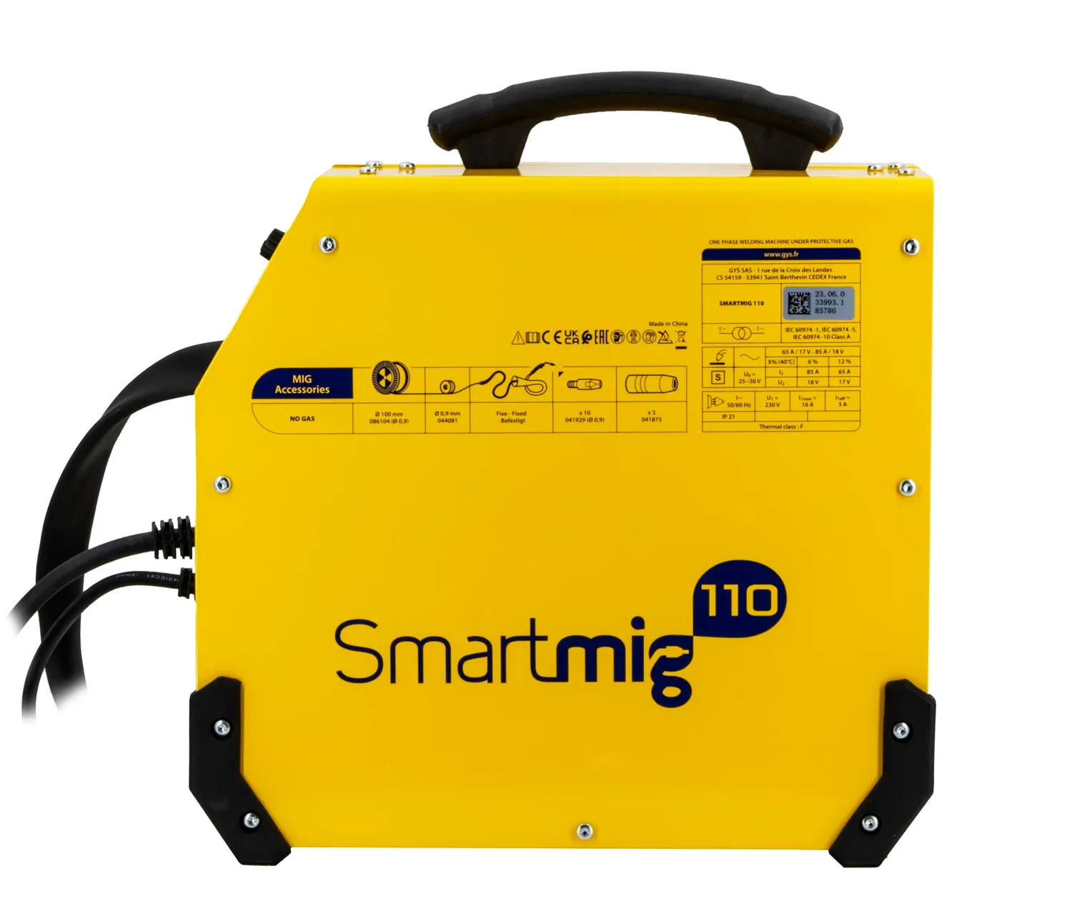 GYS SMARTMIG 110 poste à souder sans gaz 230 V portable