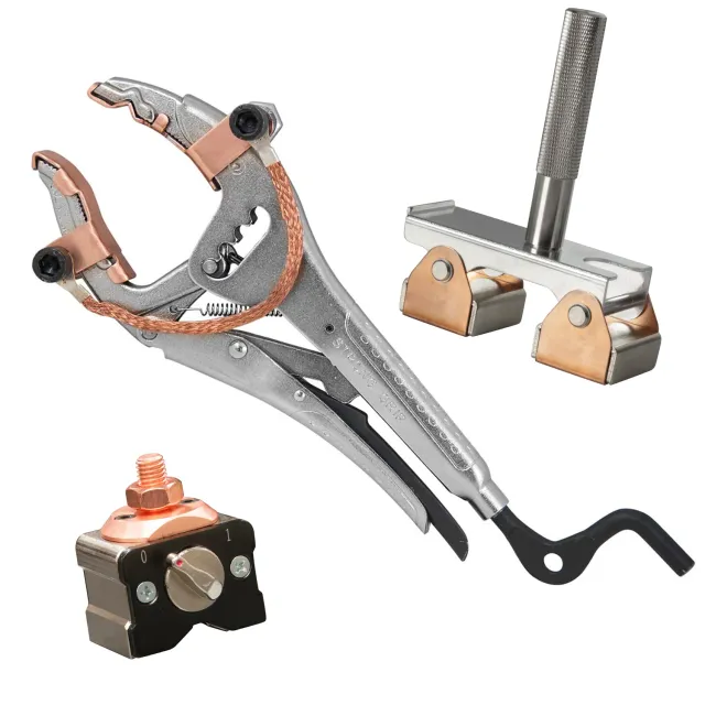 Strong Hand Power Pack kit de masses de soudage magnétique 3 pièces