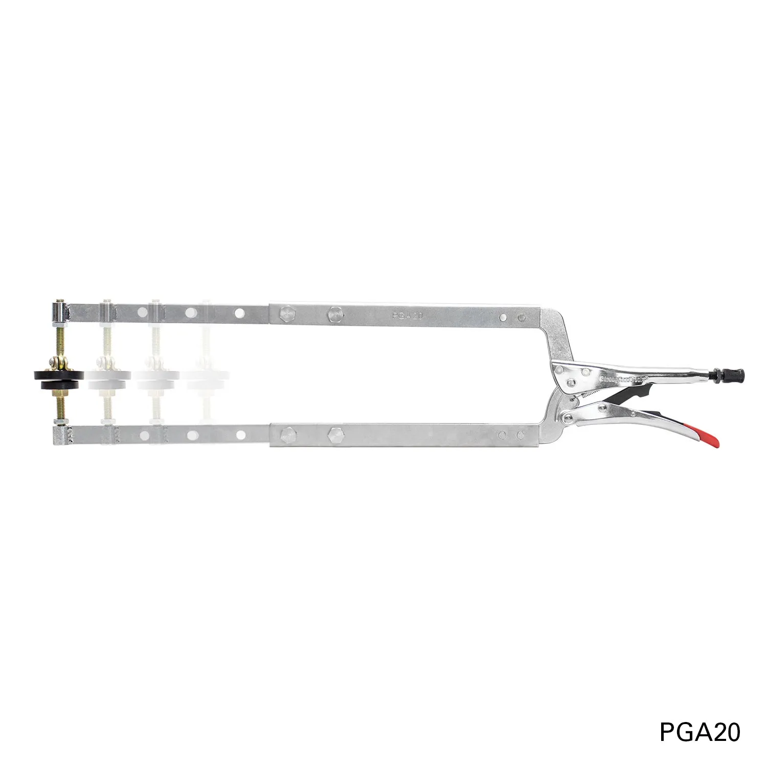 Strong Hand Europe PGA20 pince long col patins caoutchouc 4"
