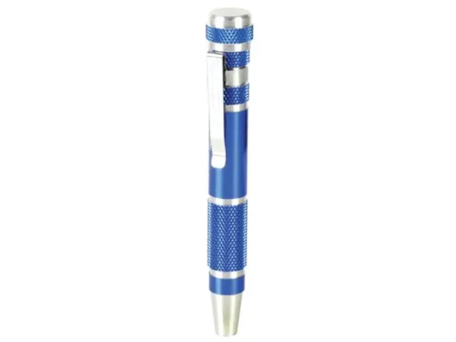 Velleman 9 en 1 tournevis précision chrome-vanadium bleu
