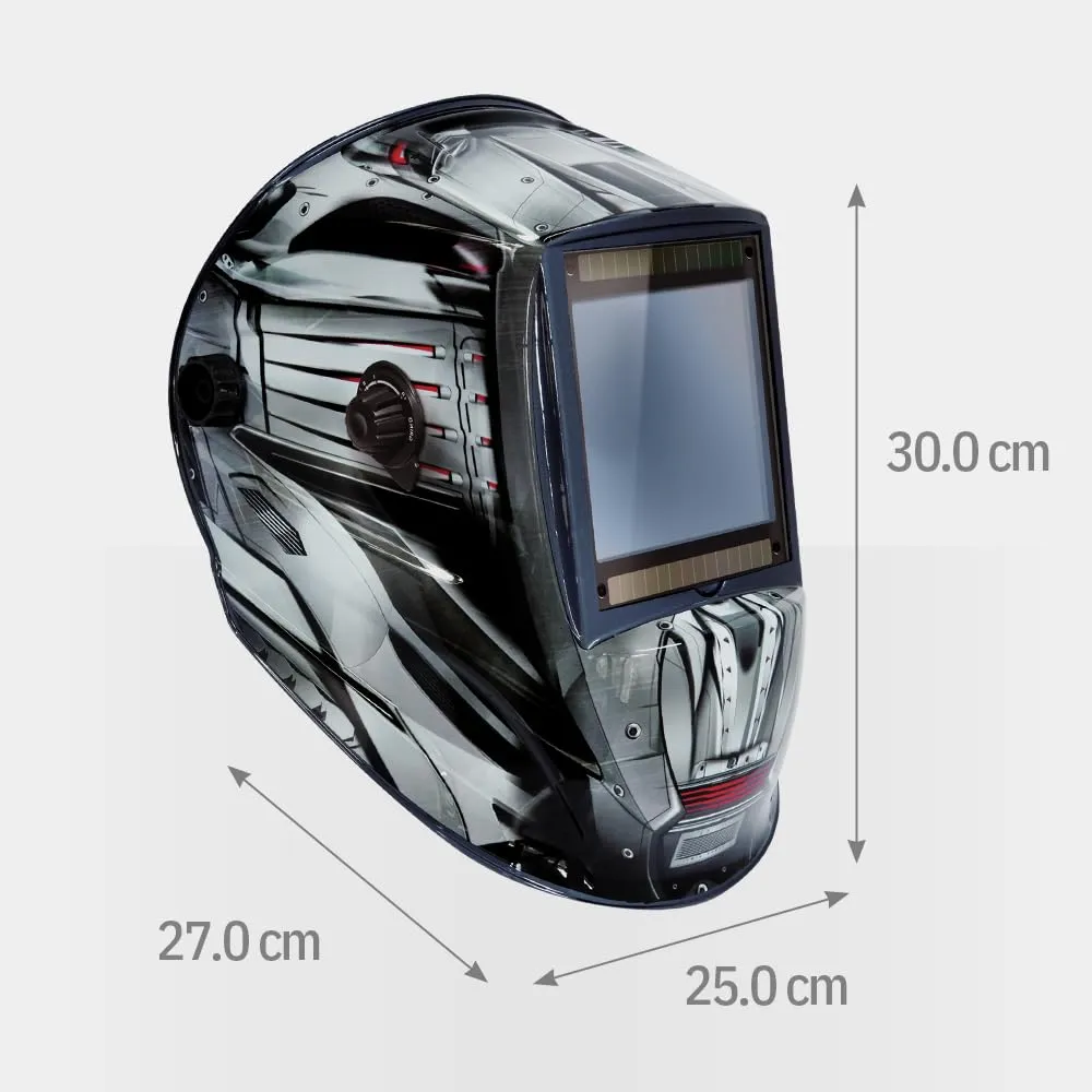 GYS Alien XXL masque de soudage automatique gris/noir réglable