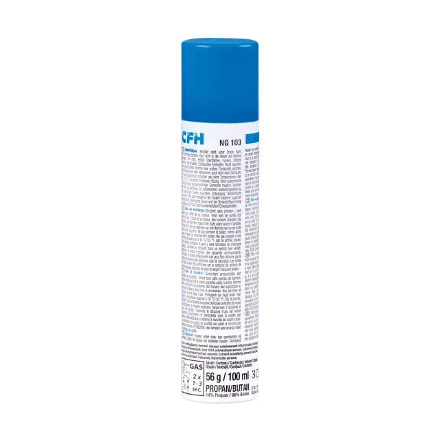CFH NG 103 gaz de recharge 56 g 100 ml butane-propane