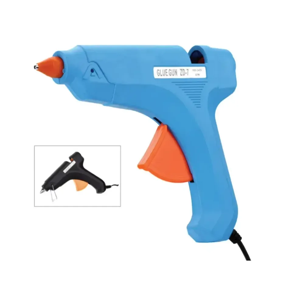 Zhongdi ZD-7 pistolet à colle chaude 25 W max 80 W