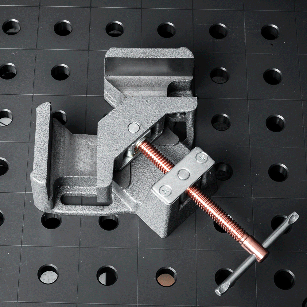 Strong Hand étau bridage 2 axes 127 mm action rapide